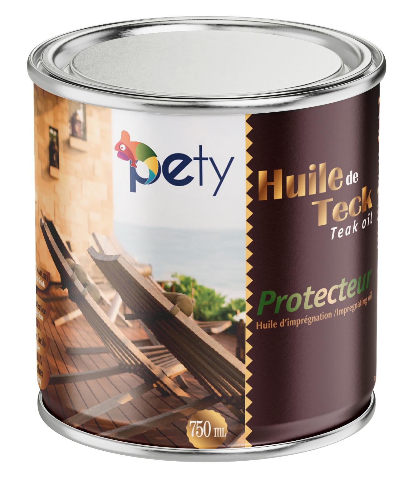 Huile de teck